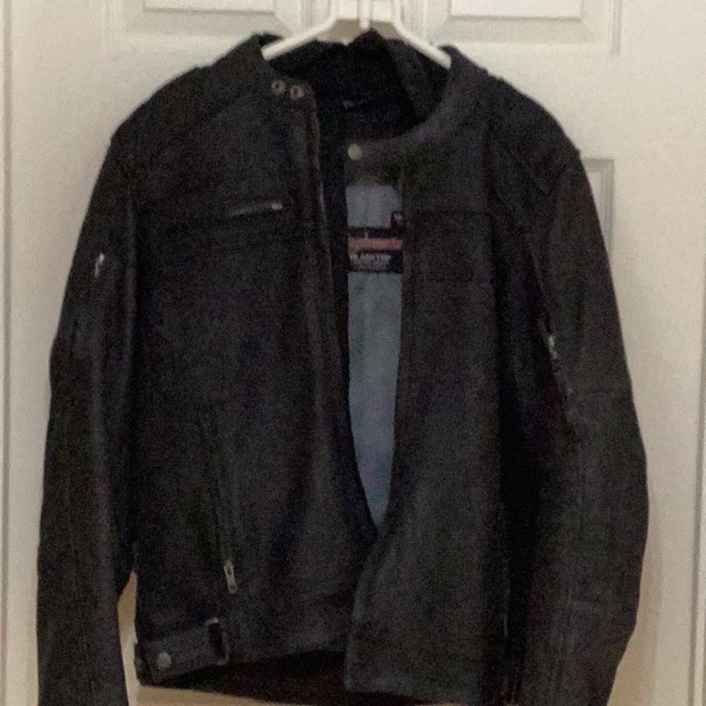 Mens Tourmaster blacktop moto jacket. Size medium